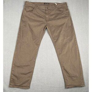 Mavi Jeans Straight Leg Pants Men's SZ 44 Brown Straight Leg Pants Stretch